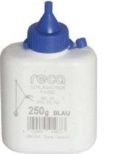 Reca krijtlijn kleur blauw 250 gram